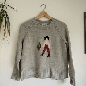 Madewell El Rancho cowgirl sweater